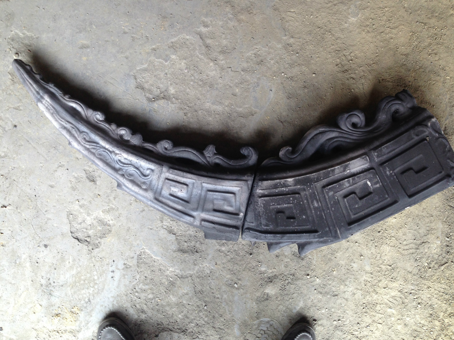 厂家直销仿古配件 花脊翘角 翘角 花翘角 质量上乘