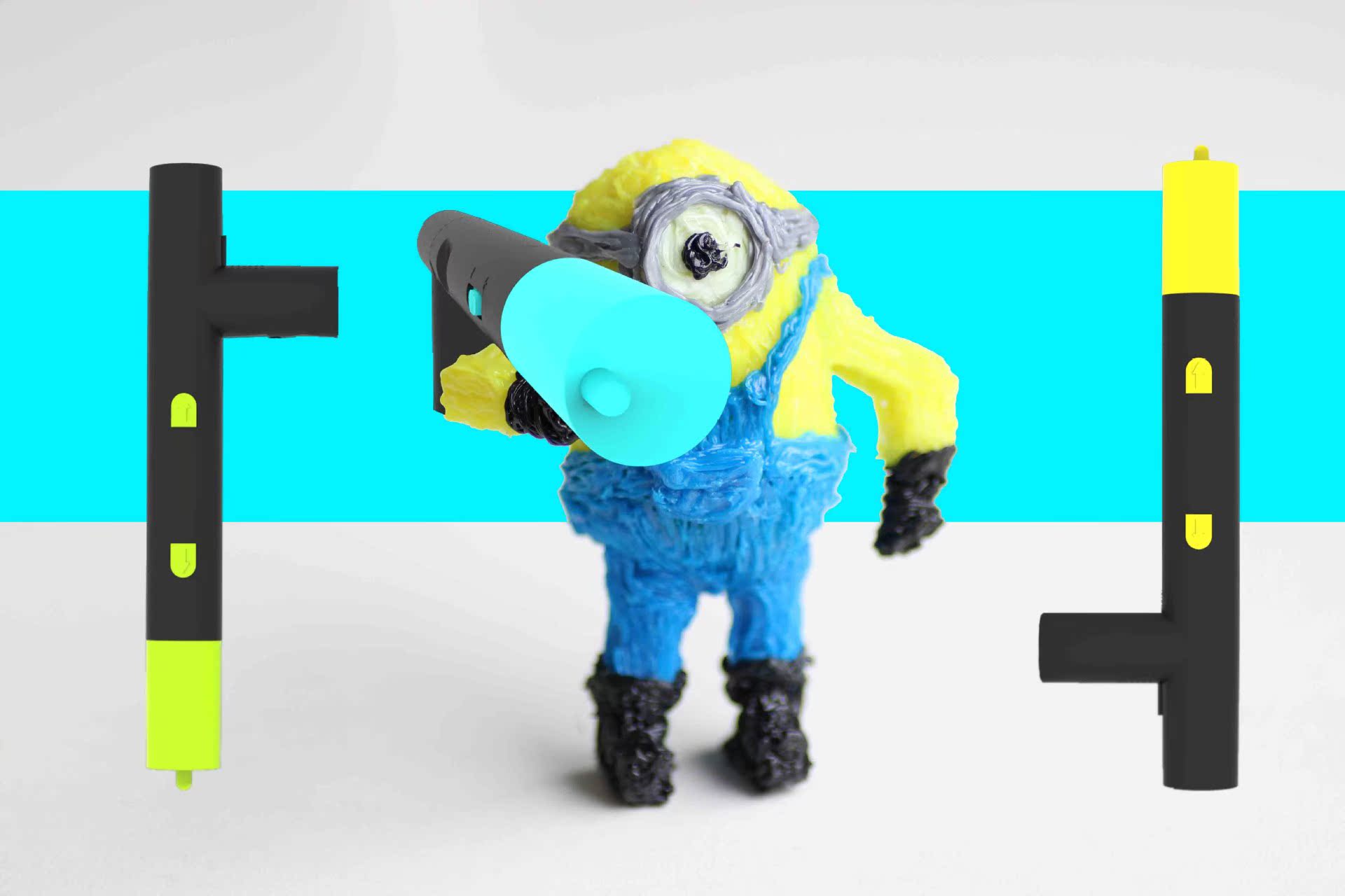 鸭鸭3d打印笔 2代 立体绘画笔 yy画笔yaya 预售中