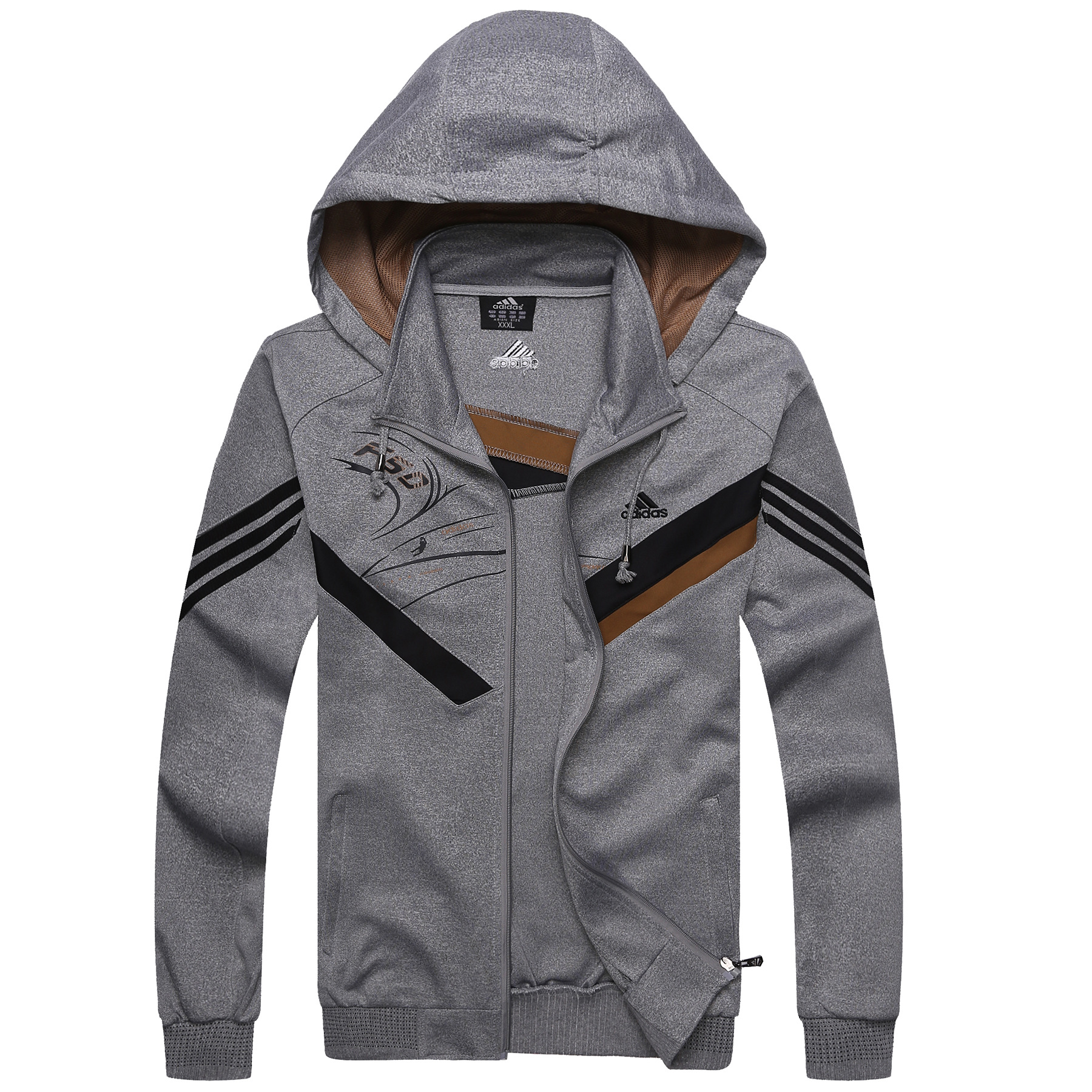 2014新款秋装男套装连帽 男士运动服开衫卫衣运动套装