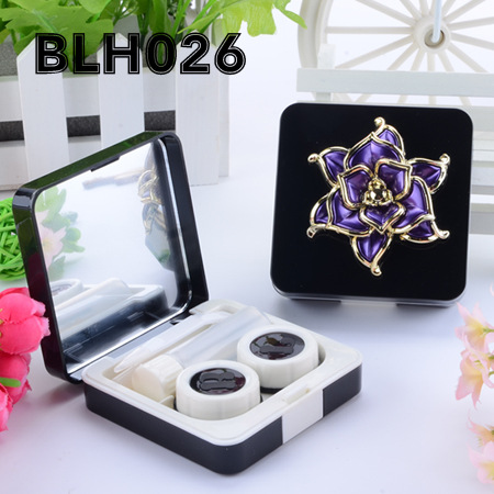 江苏无锡批发花之密语系列美瞳保养盒正品康达隐形眼镜伴侣盒美炫储存