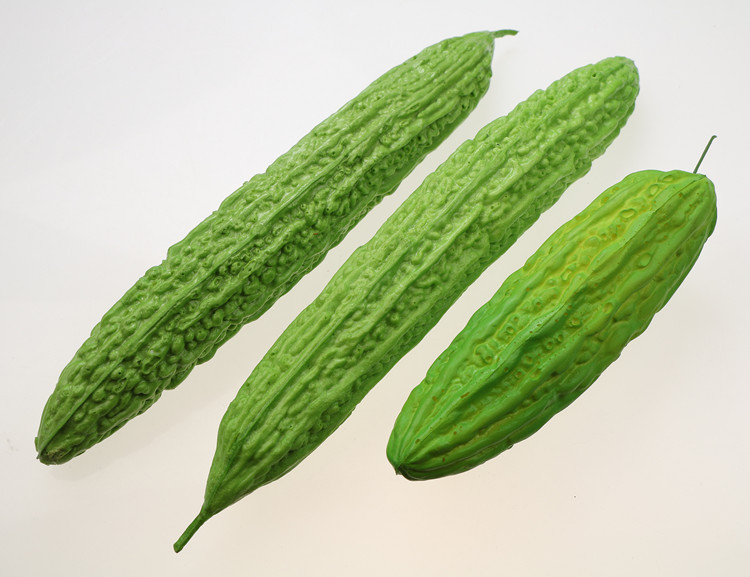 手感迷你pu仿真苦瓜防真植物蔬菜假泡沫模型装饰摆件道具厂家批发