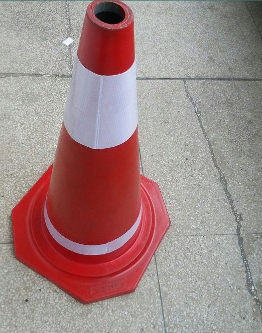 橡胶路锥国标全晶格套锥桶锥形标道路施工分道专用优质雪糕筒