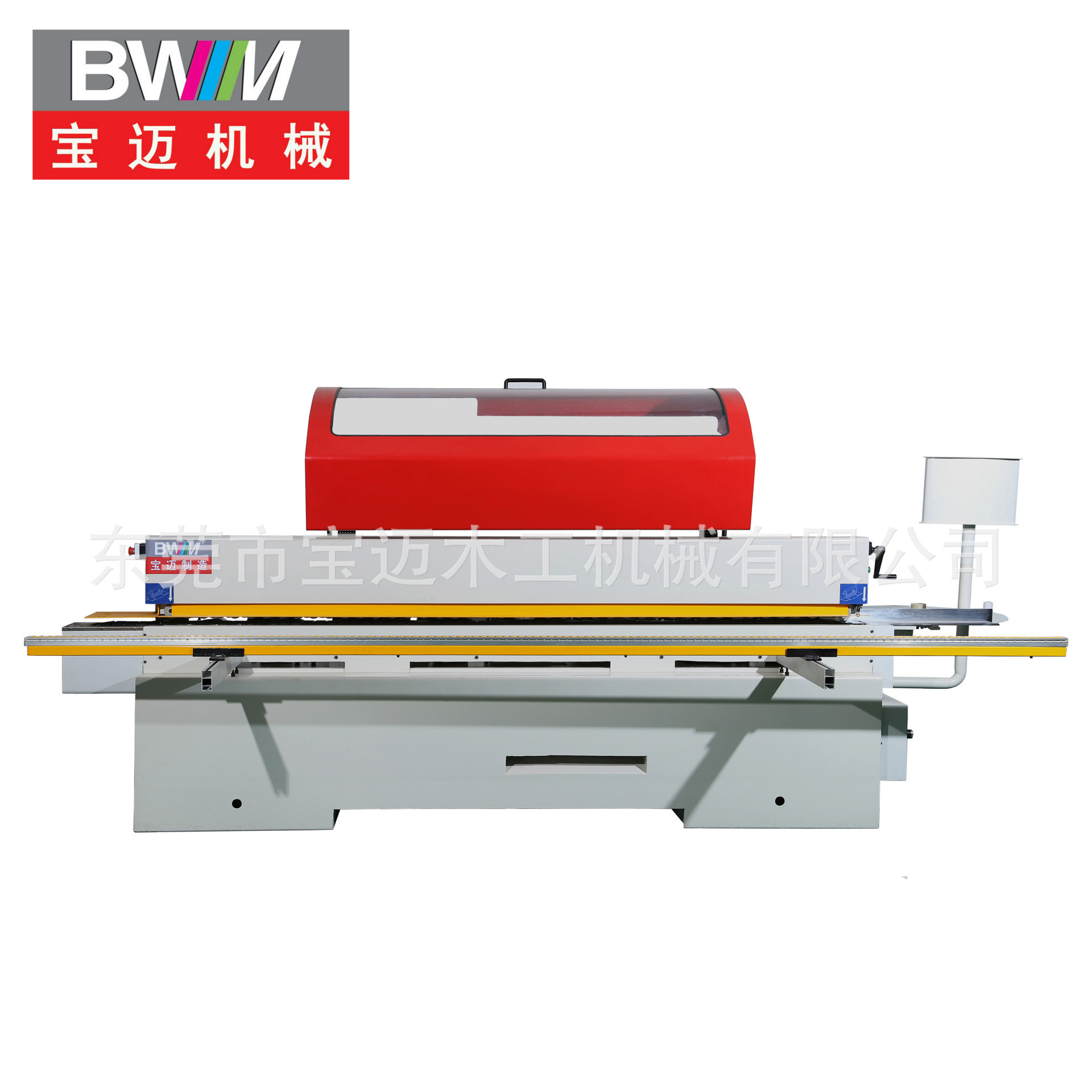 封边机大型高效全自动封边机带双精修木工直线封边机宝迈木工机械