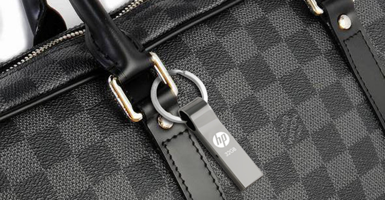 u盘批发 惠普u盘 惠普v285w 5年保固 防水金属足量u盘 指环王u盘