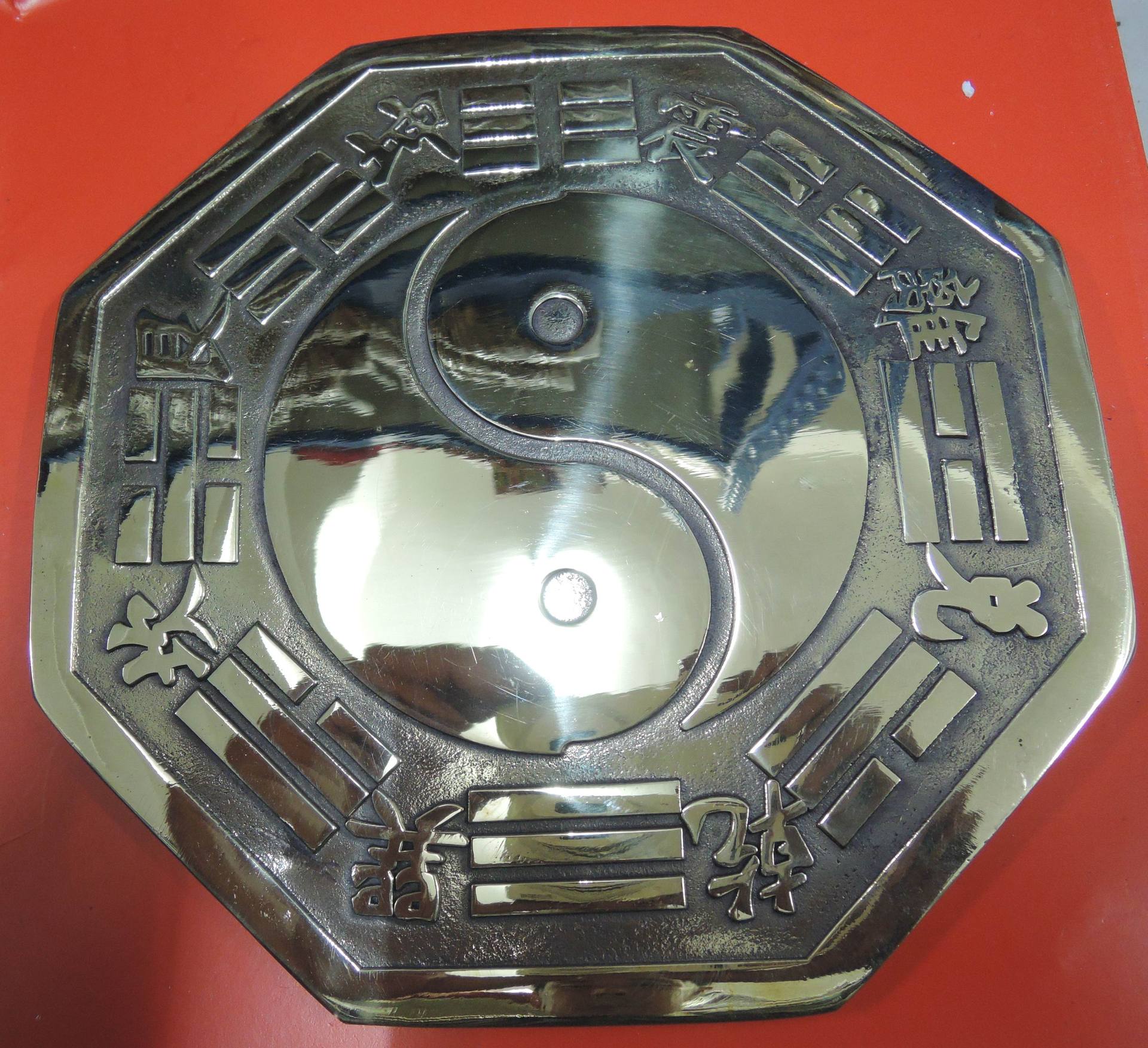 批发 凸聚财凹辟邪镜 太极八卦镜 镇宅辟邪铜镜风水镜 供应直销