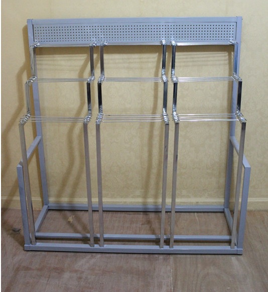 服装店新款高档裤子服装展示架货架衣架落地中岛裤台展示架中岛架