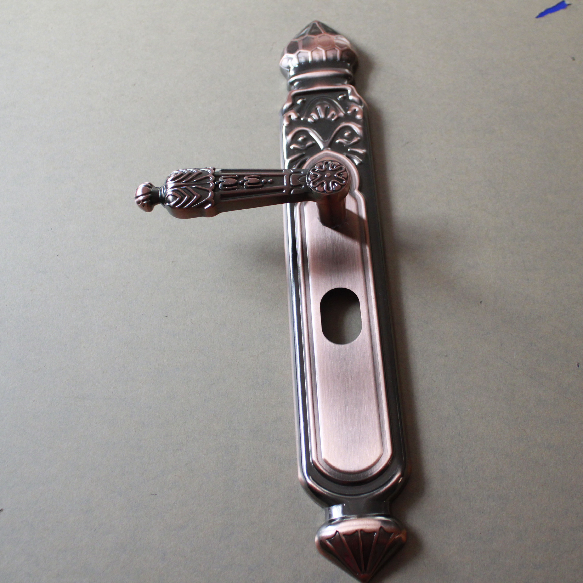 >> 批发hy-49a防盗门古铜色桃子大门拉手把手防盗门