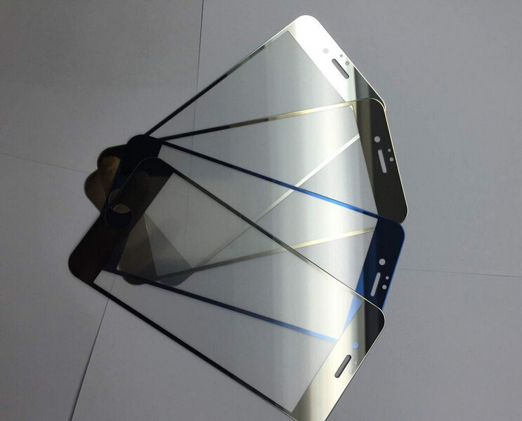 彩色电镀钢化膜 iphone6 4.7电镀钢化玻璃膜 电镀玻璃膜