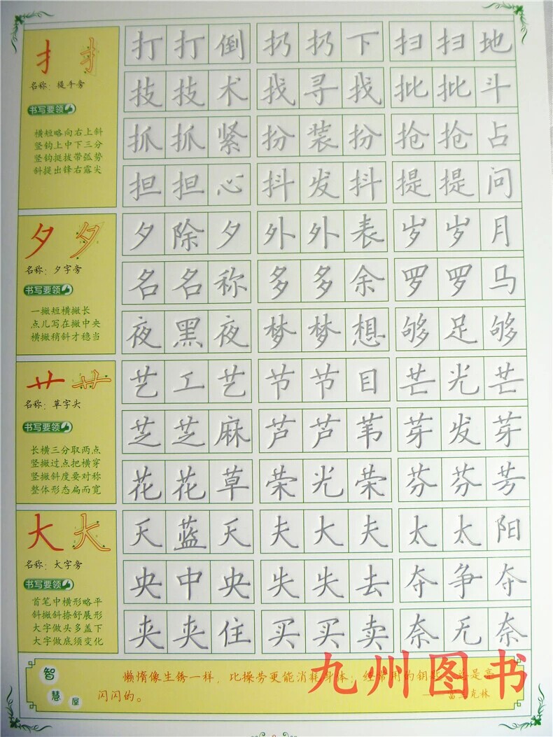 正版儿童魔法练字板 神奇凹槽字模字帖 婴幼儿园学习用品工具图片_48