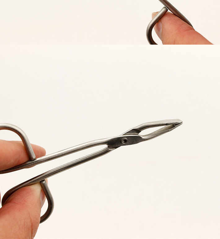 malian玛莉安 修眉钳c17/剪刀形眉夹/平口/咬口紧密轻易夹取眉毛