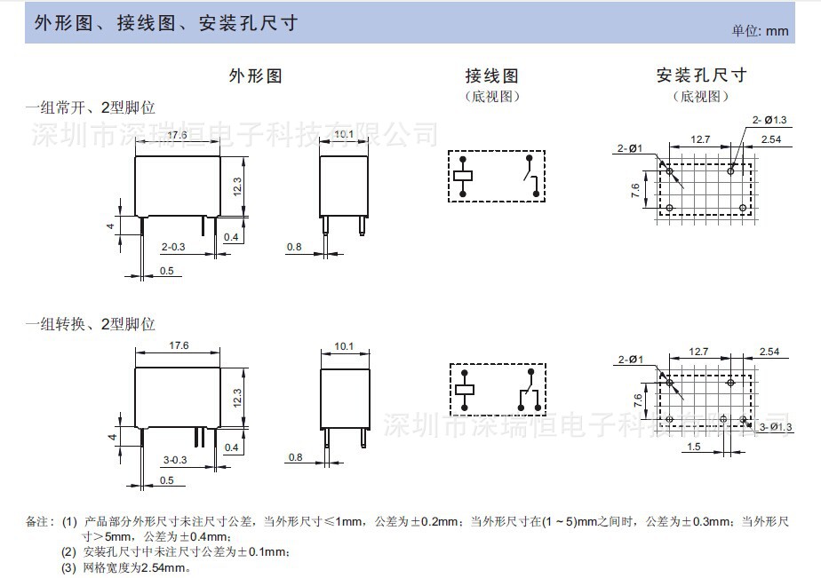 深瑞恒电子科技 代理宏发 hf32fa/024-zs2 5a 5脚 继电器,特价