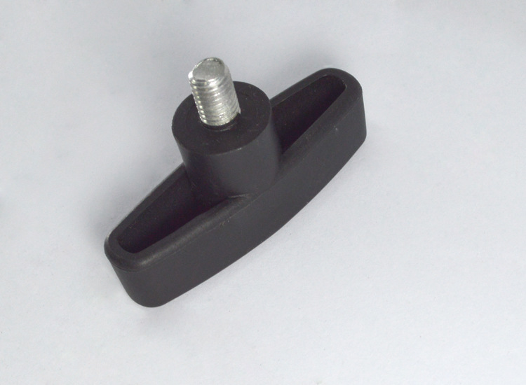 热销支架配件 塑料把手一字旋钮 显示器架子一字把手特价