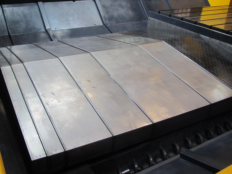 厂家定做机床护板 钢板防护罩 机床导轨防护罩