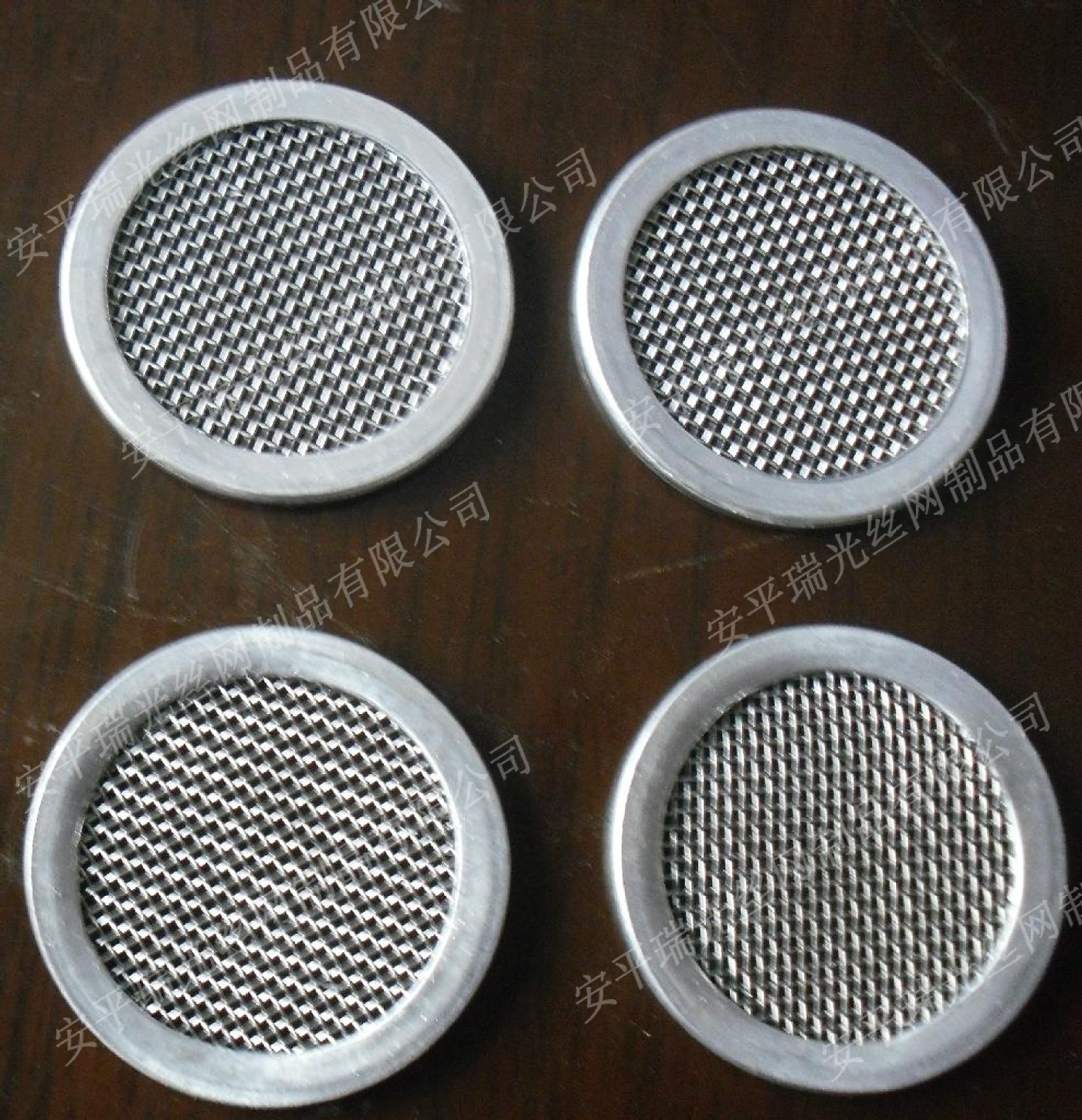 液压油泵不锈钢包边过滤网 油桶口过滤铁丝网