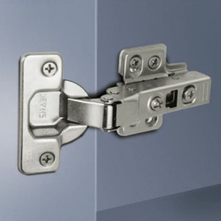 弹簧不锈钢阻尼液压缓冲铰链自动全盖半盖无盖橱柜衣柜鞋柜暗铰链