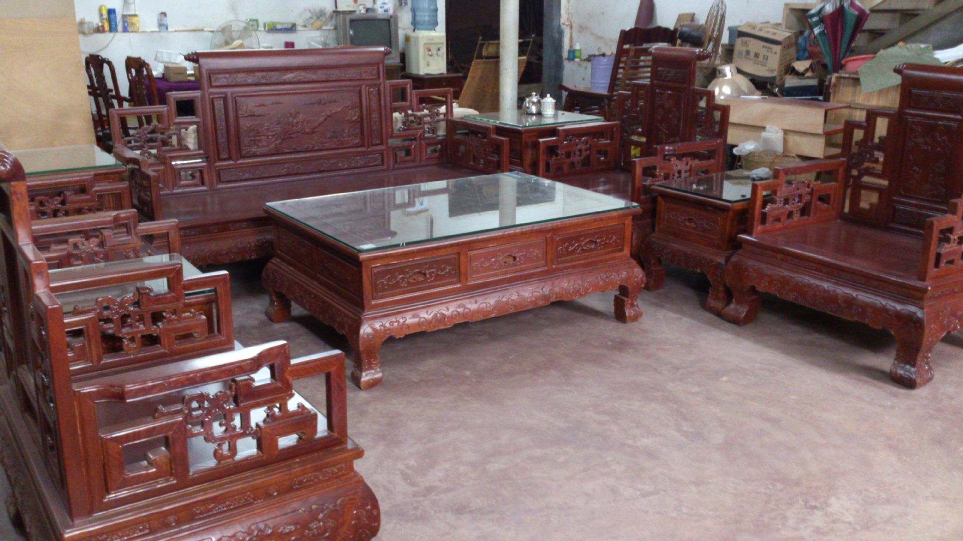 红木,防古沙发,中式沙发,荔枝木沙发,钩仔沙发,明清沙发