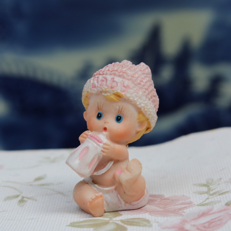 福建泉州厂家批发热销心理沙盘沙具配件芭蕾舞女孩婴儿奶瓶娃娃摆件