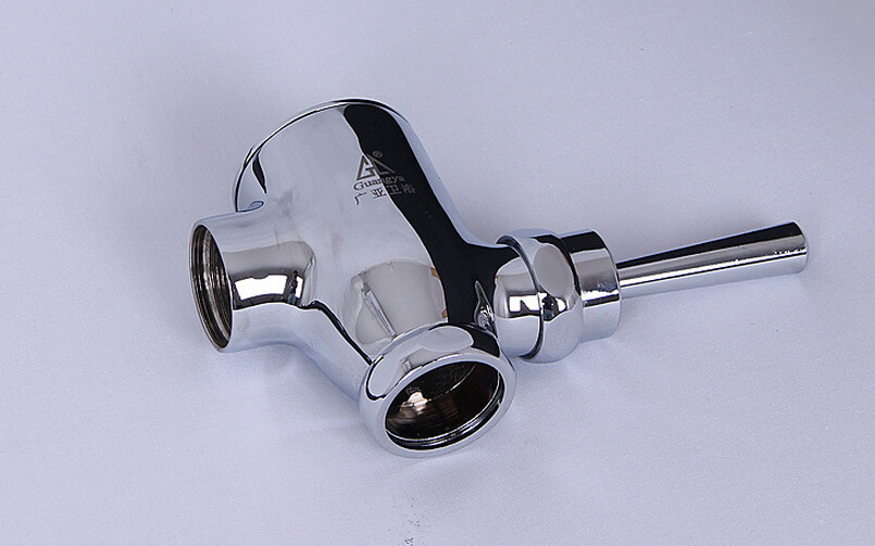 广亚 厂家直销豪华卧式大便冲洗阀/节水阀/g2218延时阀