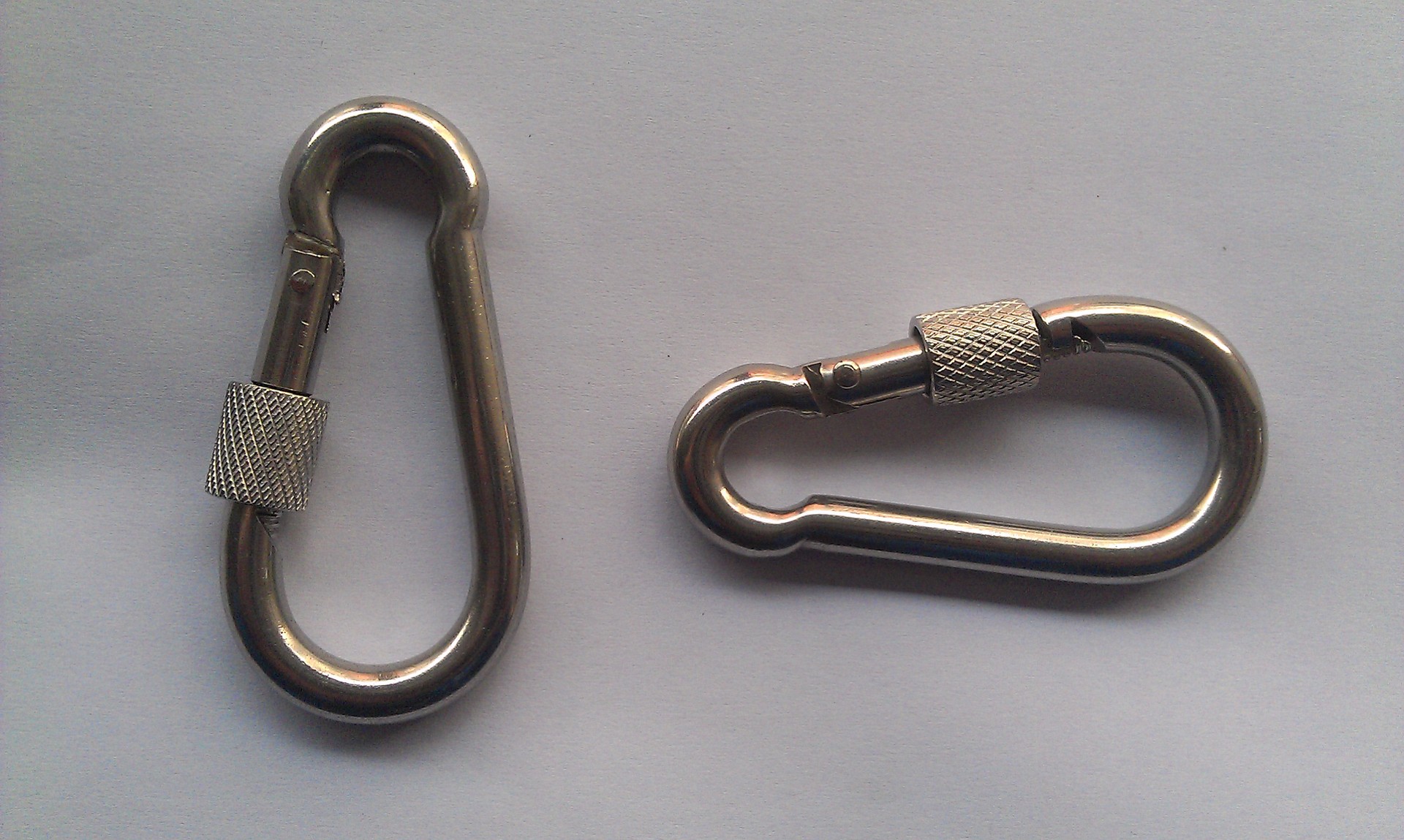 【不锈钢弹簧扣,不锈钢安全扣,不锈钢登山扣,弹簧扣】不锈钢弹簧扣