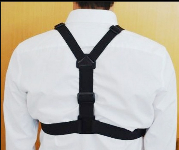 gopro 胸带 运动相机胸前固定肩带 hero3  3 2 b款胸带 gopro配件