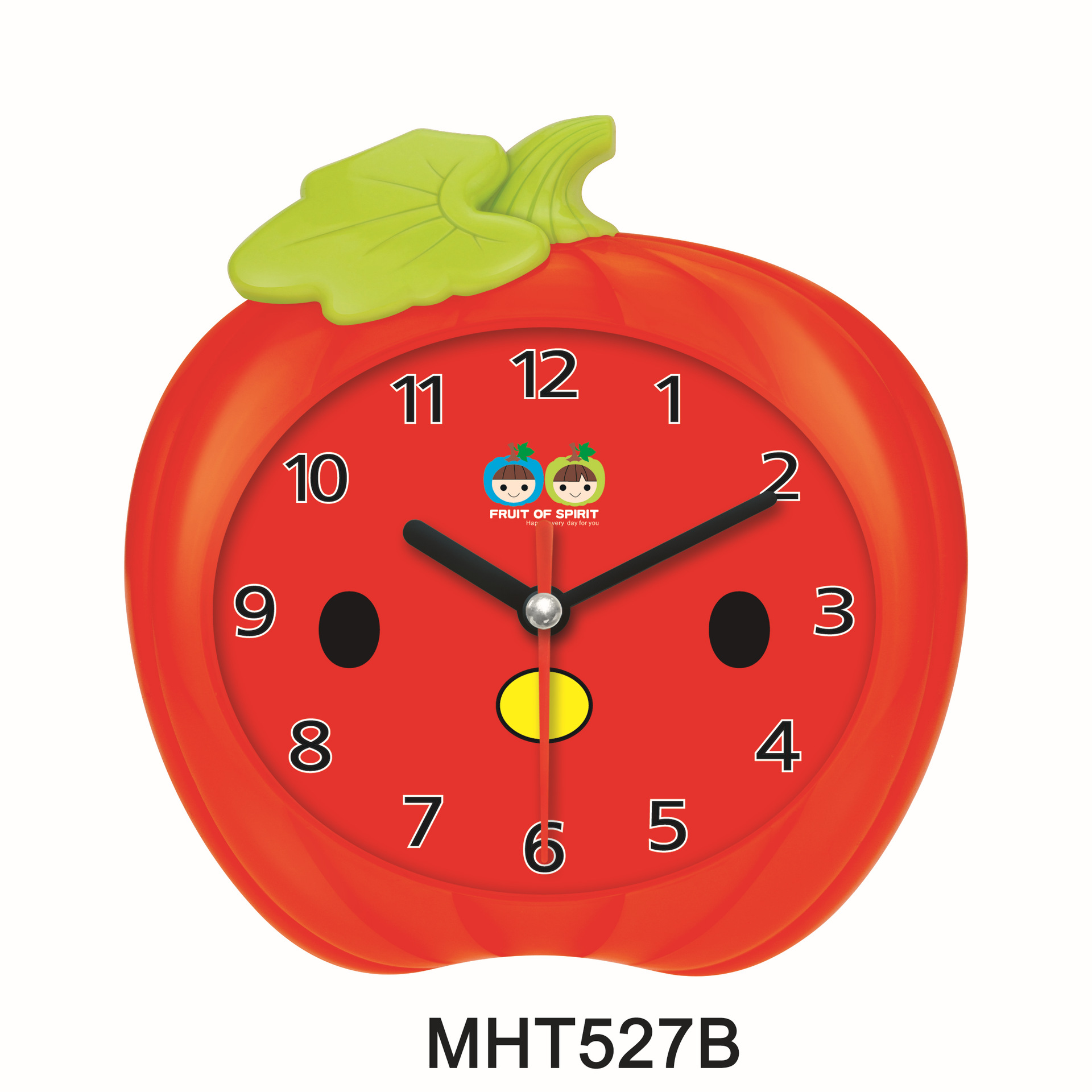 厂家直销 时尚卡通创意水果闹钟 卧室客厅可爱壁钟 时尚小钟表