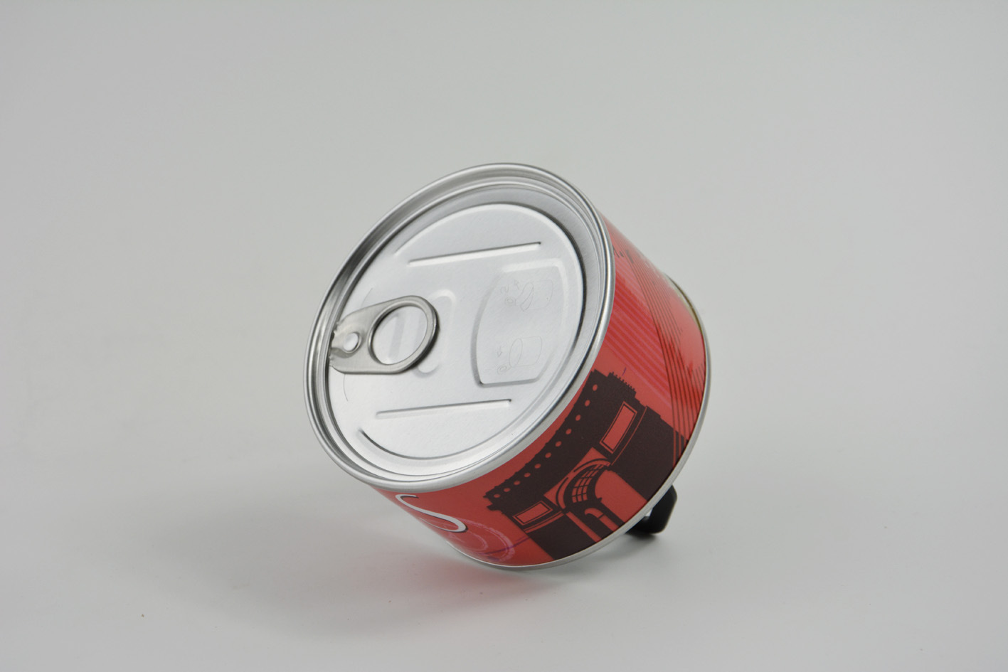福建泉州易拉罐时钟 创意铁皮罐头钟 趣味磁铁指针钟 小台钟价格