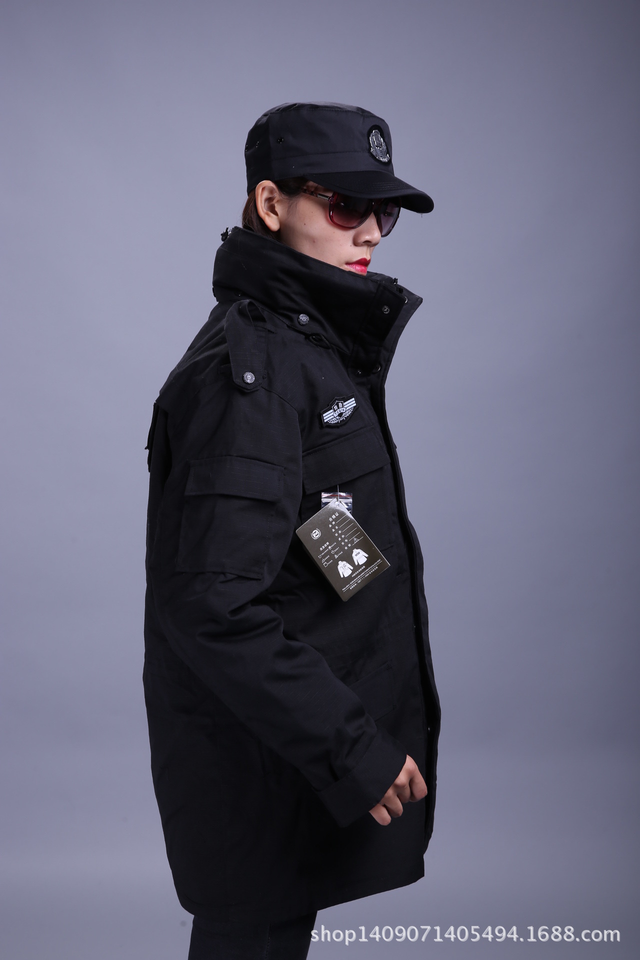 批发多功能工作服大衣 冬执勤上衣夹克棉袄 工作服定做厂家直销