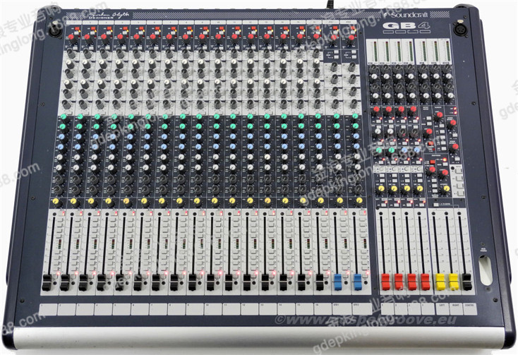 soundcraft 聲藝gb4-16 16路專業調音臺4編組7x4矩陣專業調音臺