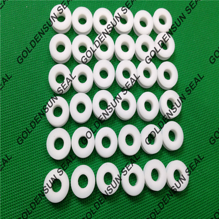 来图来样定制特氟龙绝缘密封隔离环特纯四氟密封阻隔绝缘子密封环