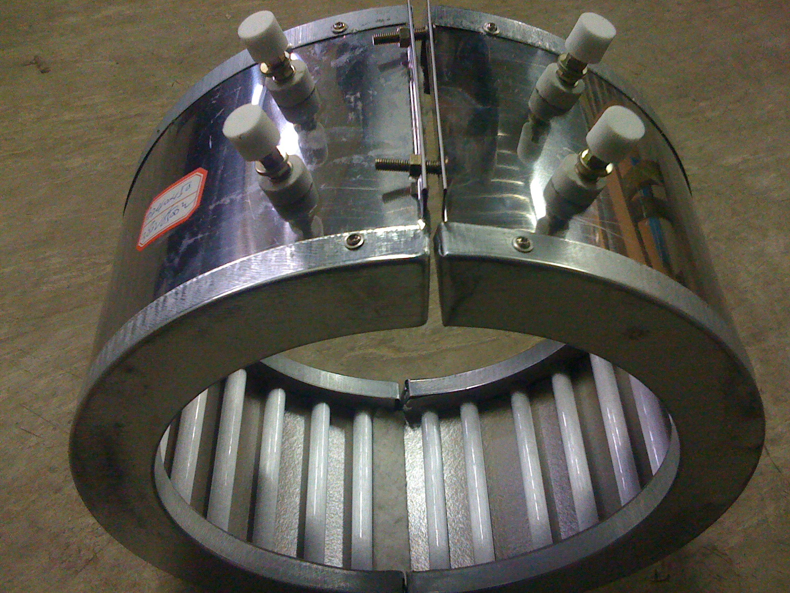 厂家供应带反射罩石英电热圈(图)