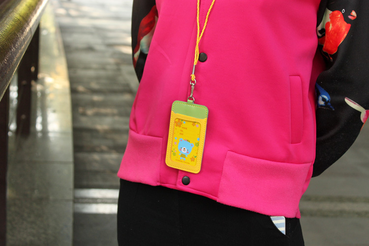 韩国学生文具 新款可爱卡通公交卡包2代 创意公交卡套 4款 19050