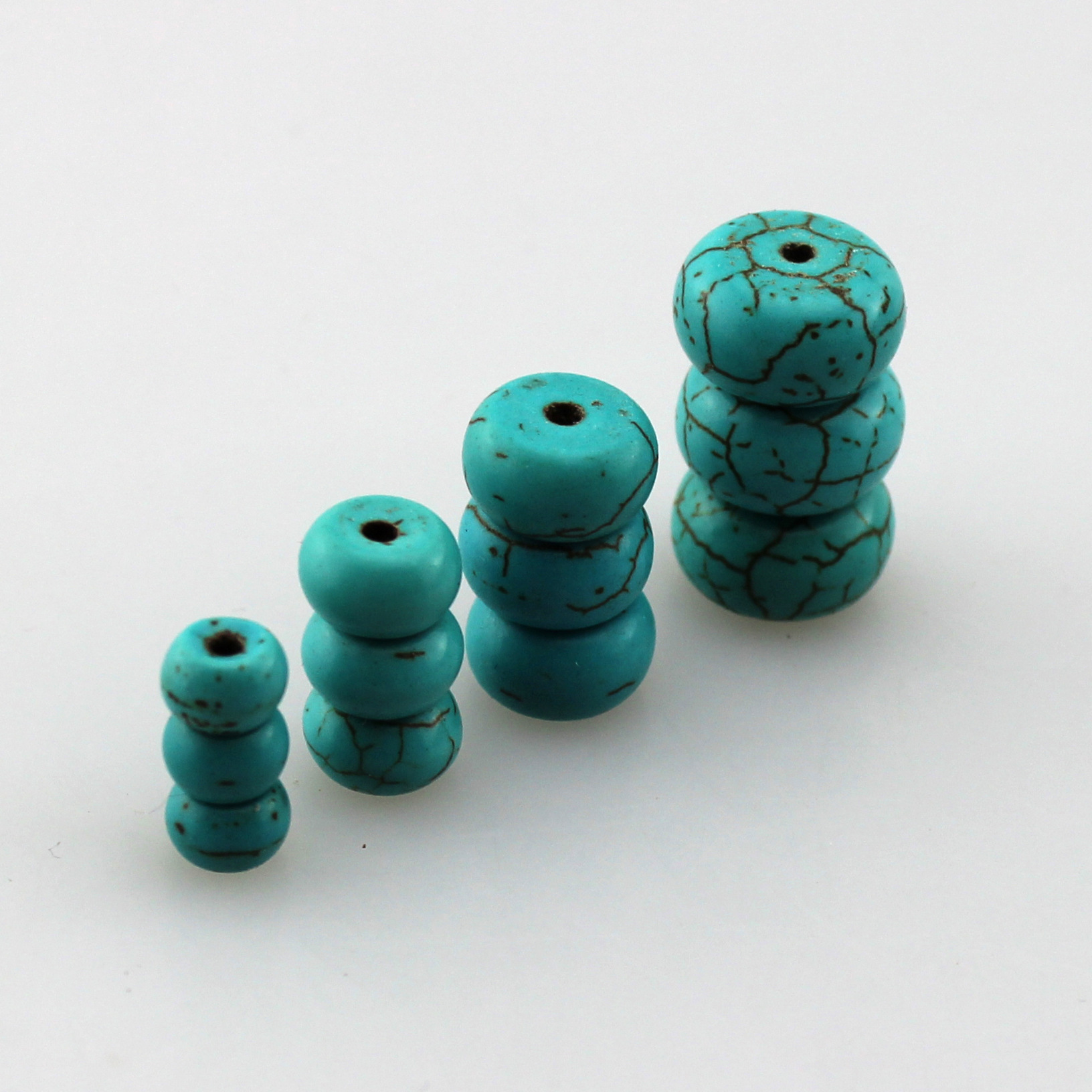 一條約85顆 10x6mm,一條約70顆 12x7mm