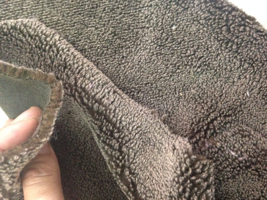 现货供应褪色球割圈绒服装鞋材外套diy布料毛绒布