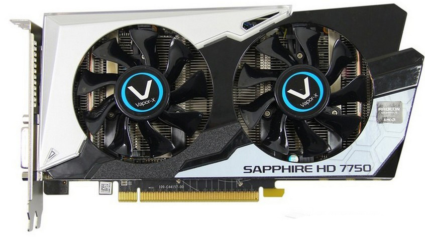 云南昆明 蓝宝石 hd7750 1g gddr5 黑钻版 oc