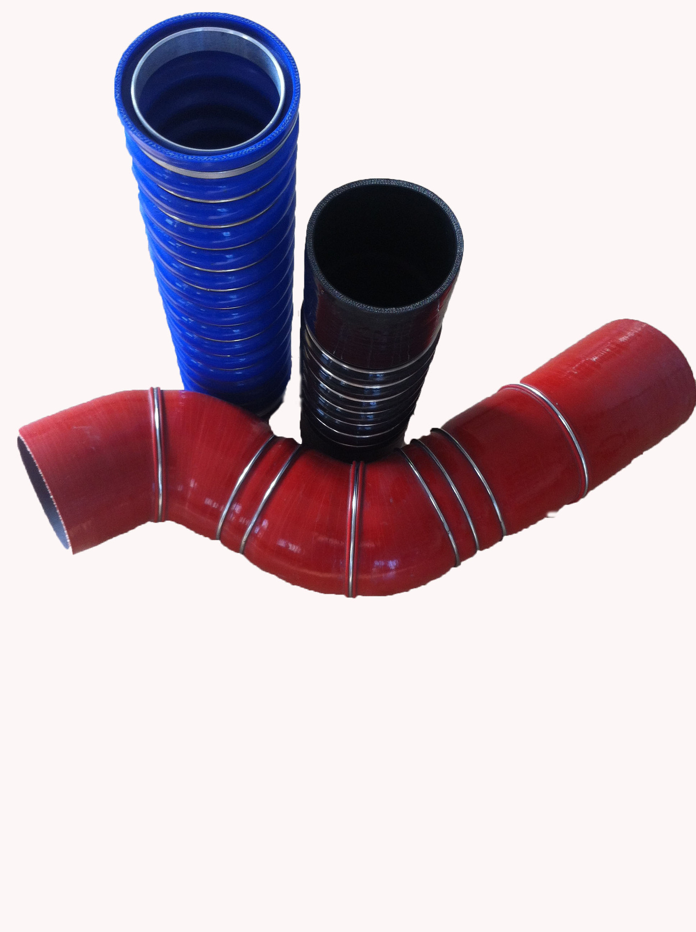 生产汽车硅胶增压管 空气波纹管