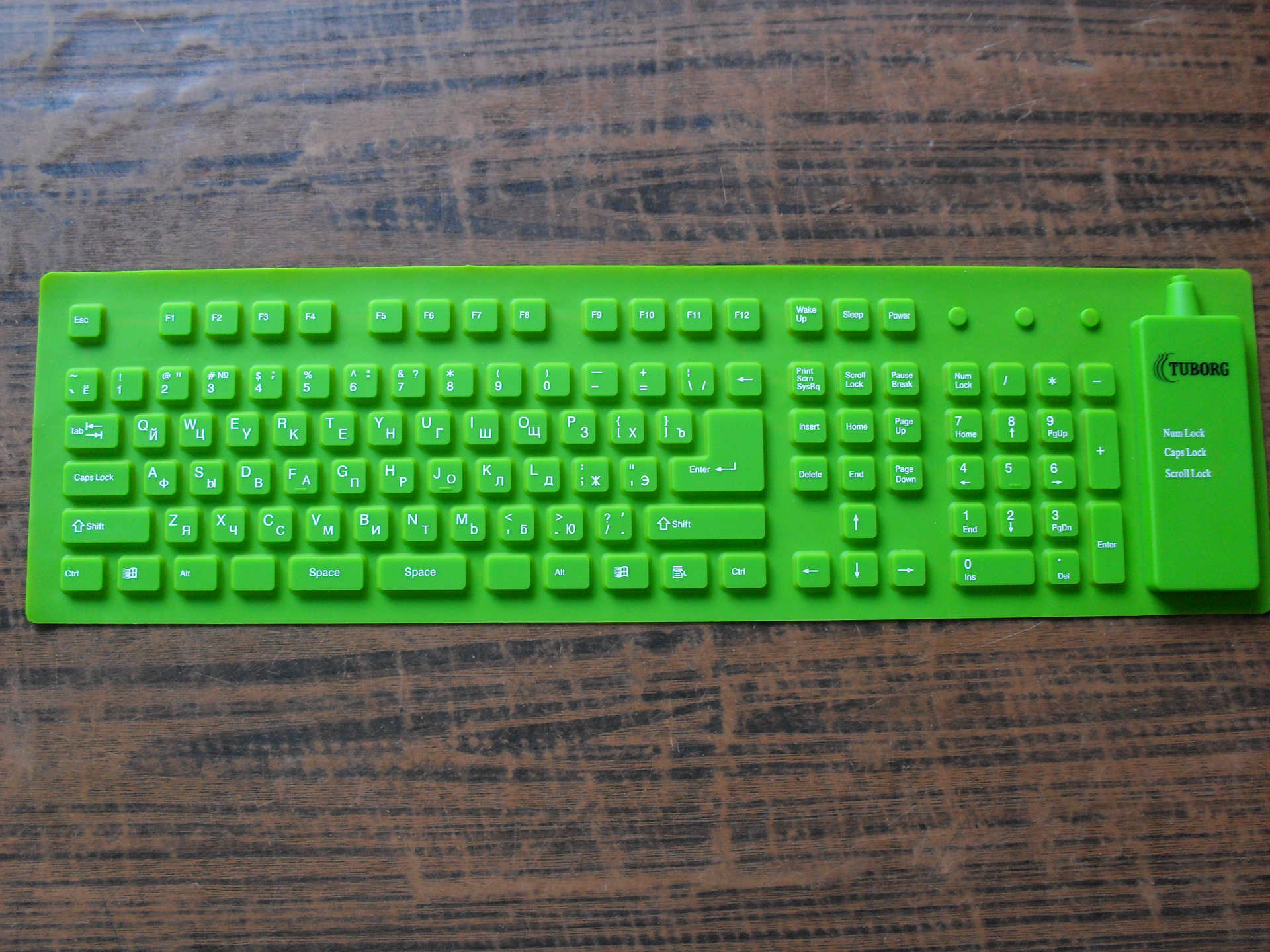 109键创意发光键盘 硅胶键盘 冷光键盘 折叠软键盘批发