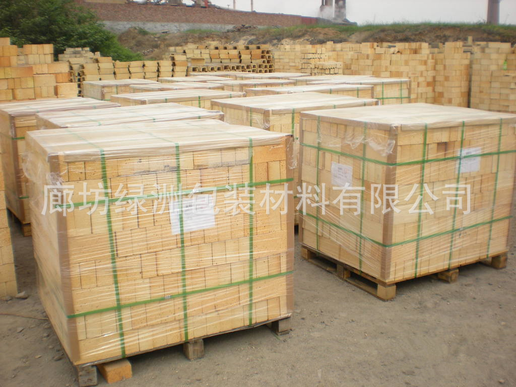 过程中,能对产品的边缘和角落进行有效的保护,并可加固托盘上的产品