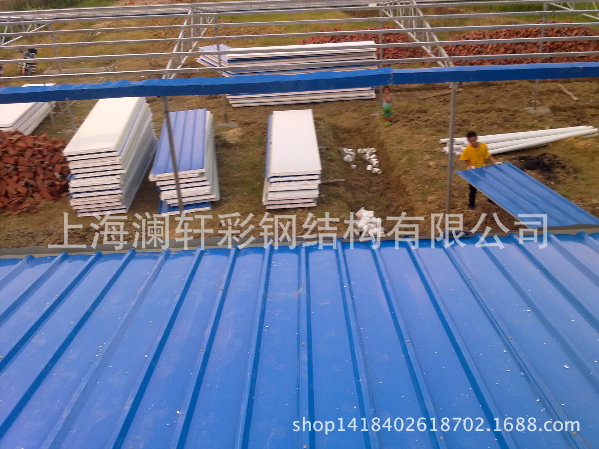 专业搭建彩钢大棚 彩钢雨棚 彩钢房 夹心板厂房设计安装