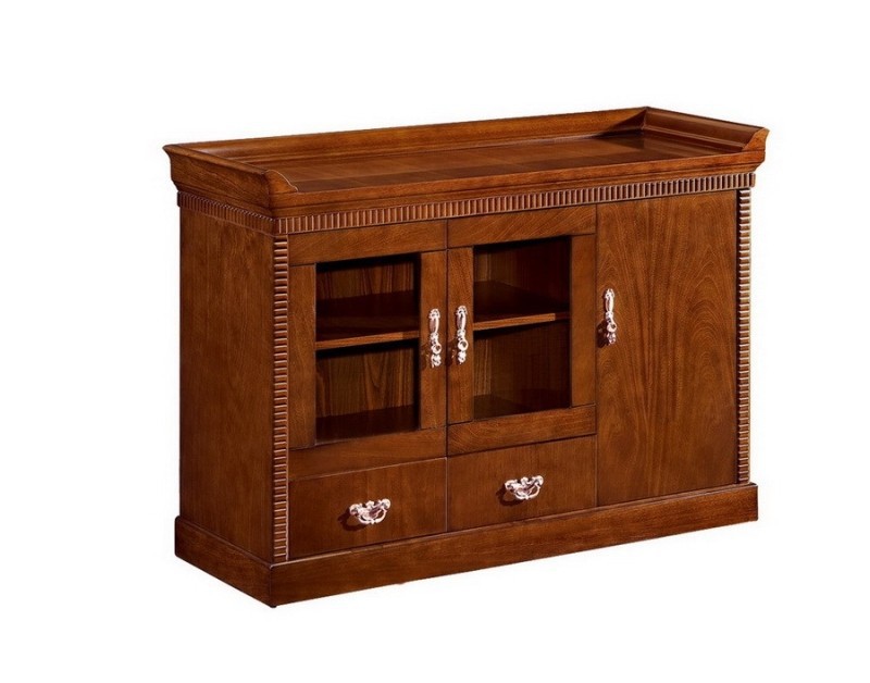 广东佛山三门餐边柜 茶水柜 油漆文件柜 板式办公柜子 门边柜 杂物柜