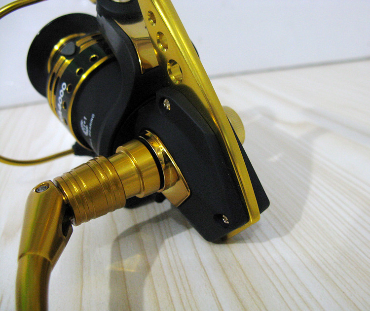 正品德岛轮sa1000-6000-12轴金属轮纺车轮鱼线轮渔轮路亚轮矶钓轮