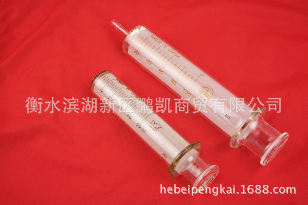 塑料針筒/針管/玻璃針管,注射器型號齊全1ml,2ml,3ml帶針頭