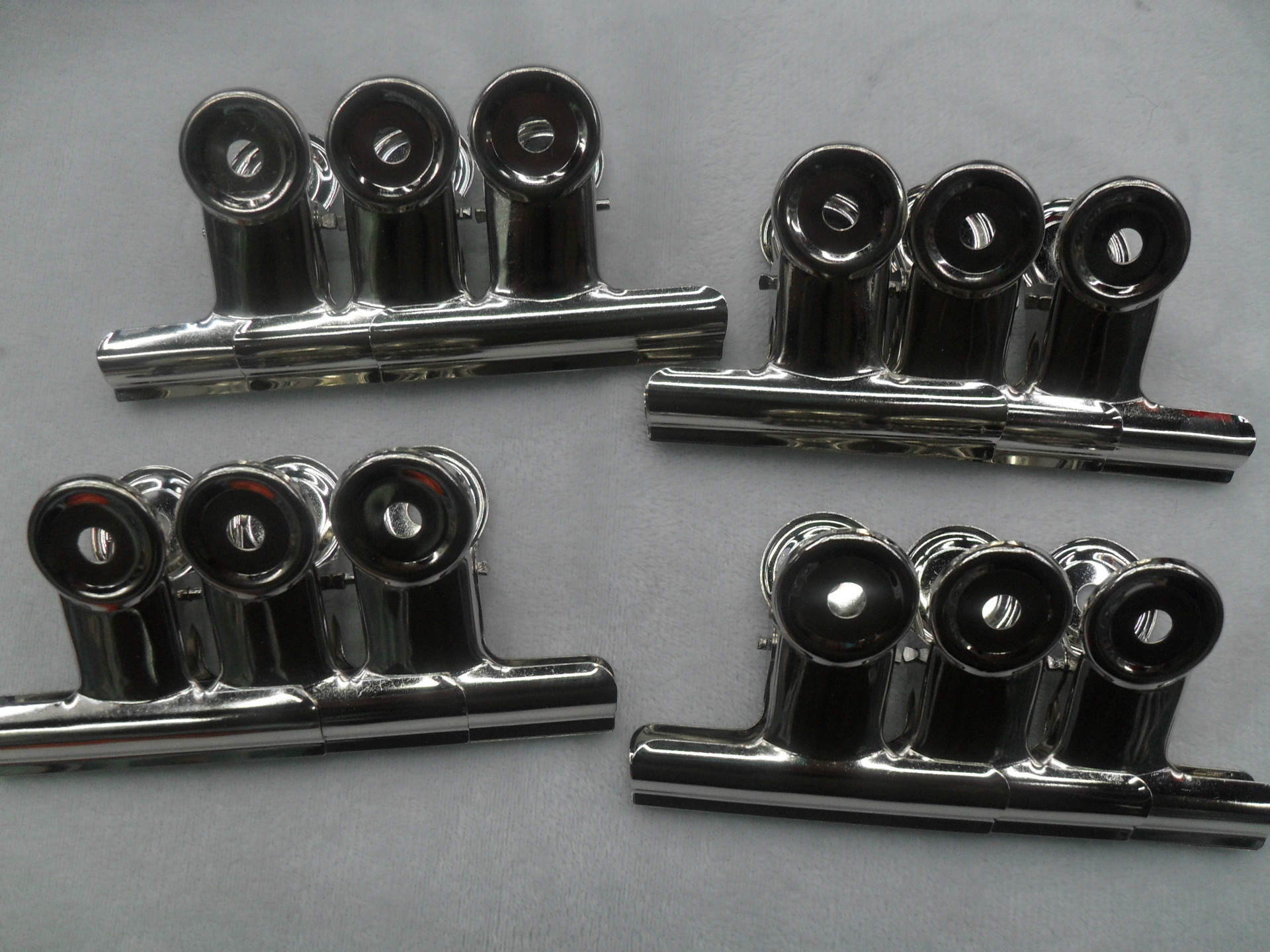 白钢夹装订票据夹子不锈钢铁夹票夹金属夹票据收纳夹85063批发