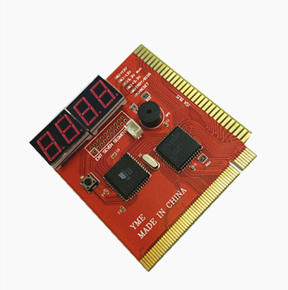 台式机4位电脑故障诊断卡pci主板诊断卡四位检测卡