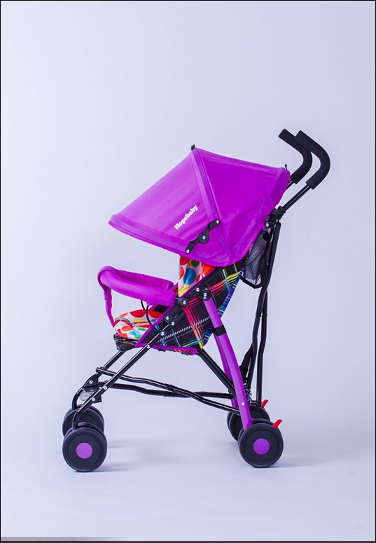 呵宝hp300彩网型超轻便携可折叠避震婴儿伞车 冬夏两用