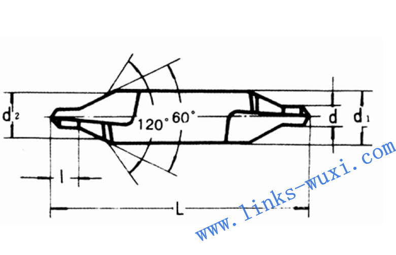 带护锥中心钻b型 超高耐磨图片_8