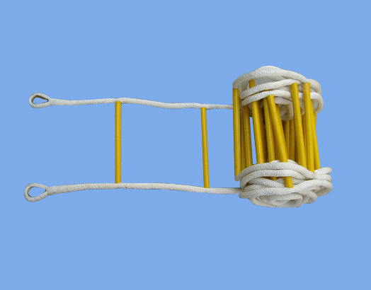 软梯 直销 树脂尼龙软梯逃生梯折叠梯救生救援消防绳梯高空梯