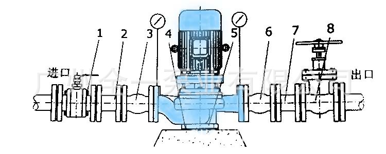 水泵单向阀安装示意图图片