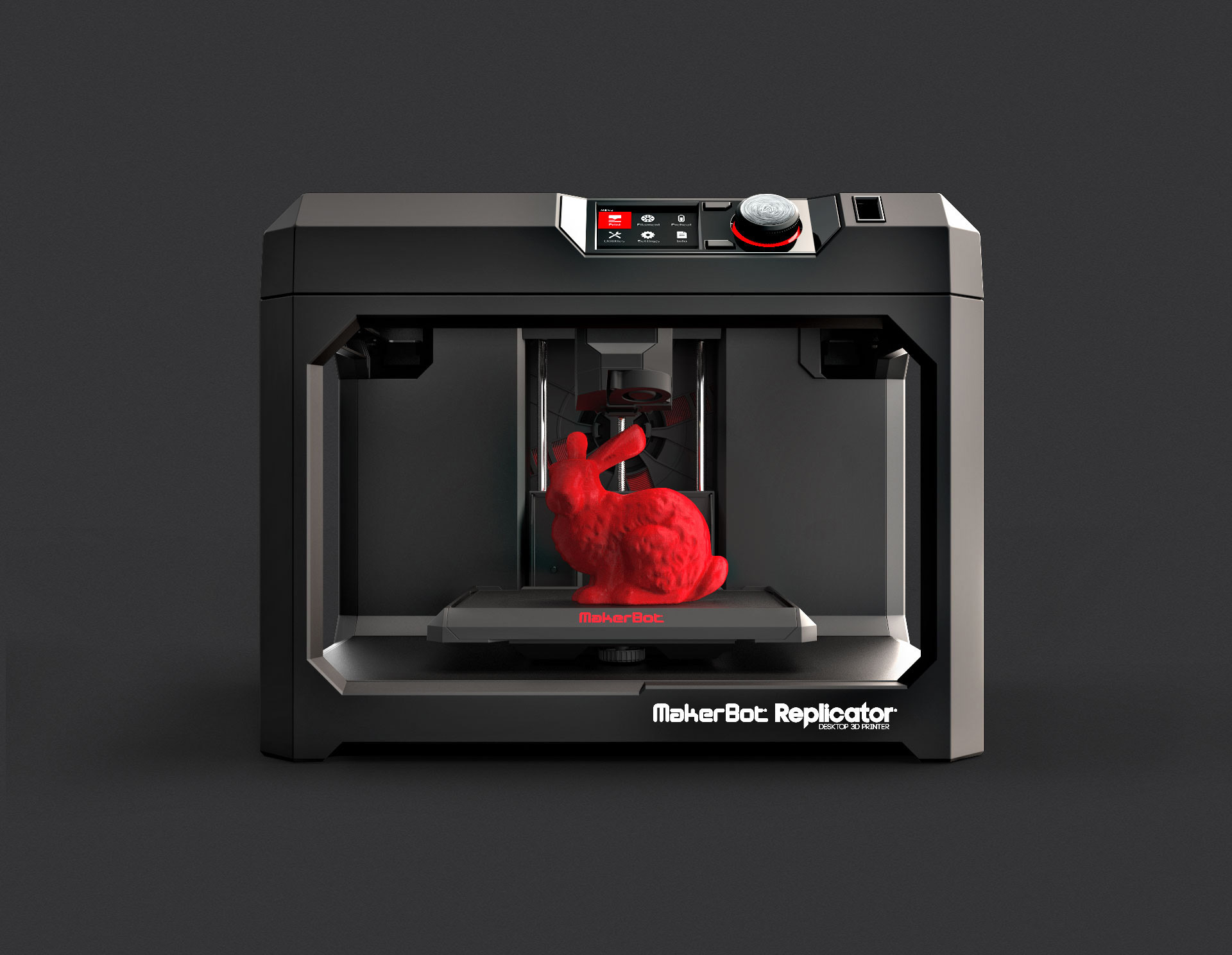 美国原装makerbot5代/3d打印机/立体打印/带发票/保修 图片_高清大图