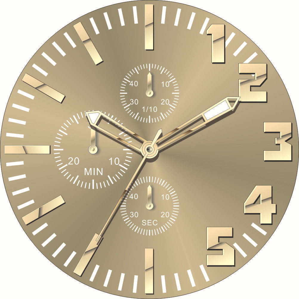 新款钟表配件 手表表盘 表面 高档字面 中档表面,高档钟表配件