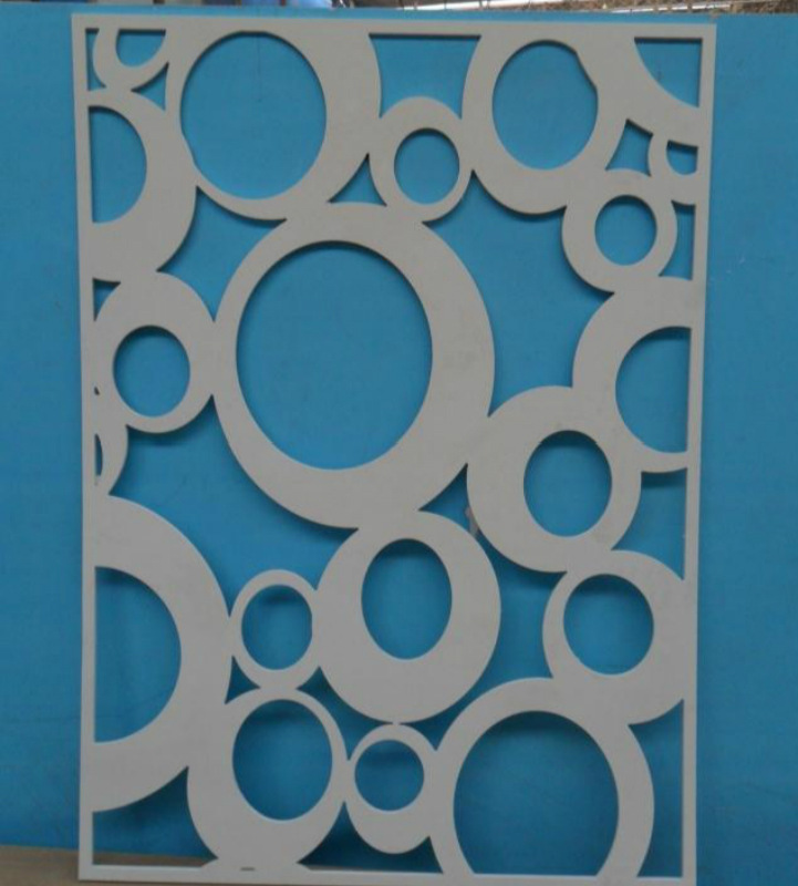 雪弗板加工 镂空背景墙 屏风 装饰背景板